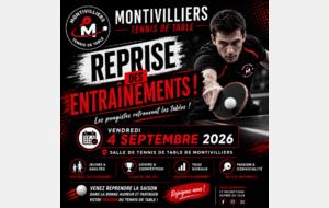 Reprise des entrainements dirigés